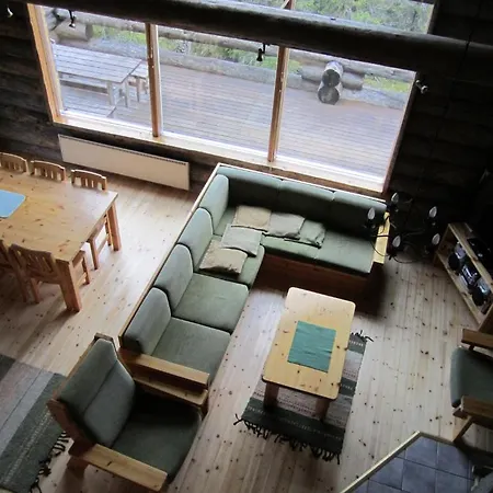 Дом отдыха Rukajarven Kelopirtit Cottages Рука